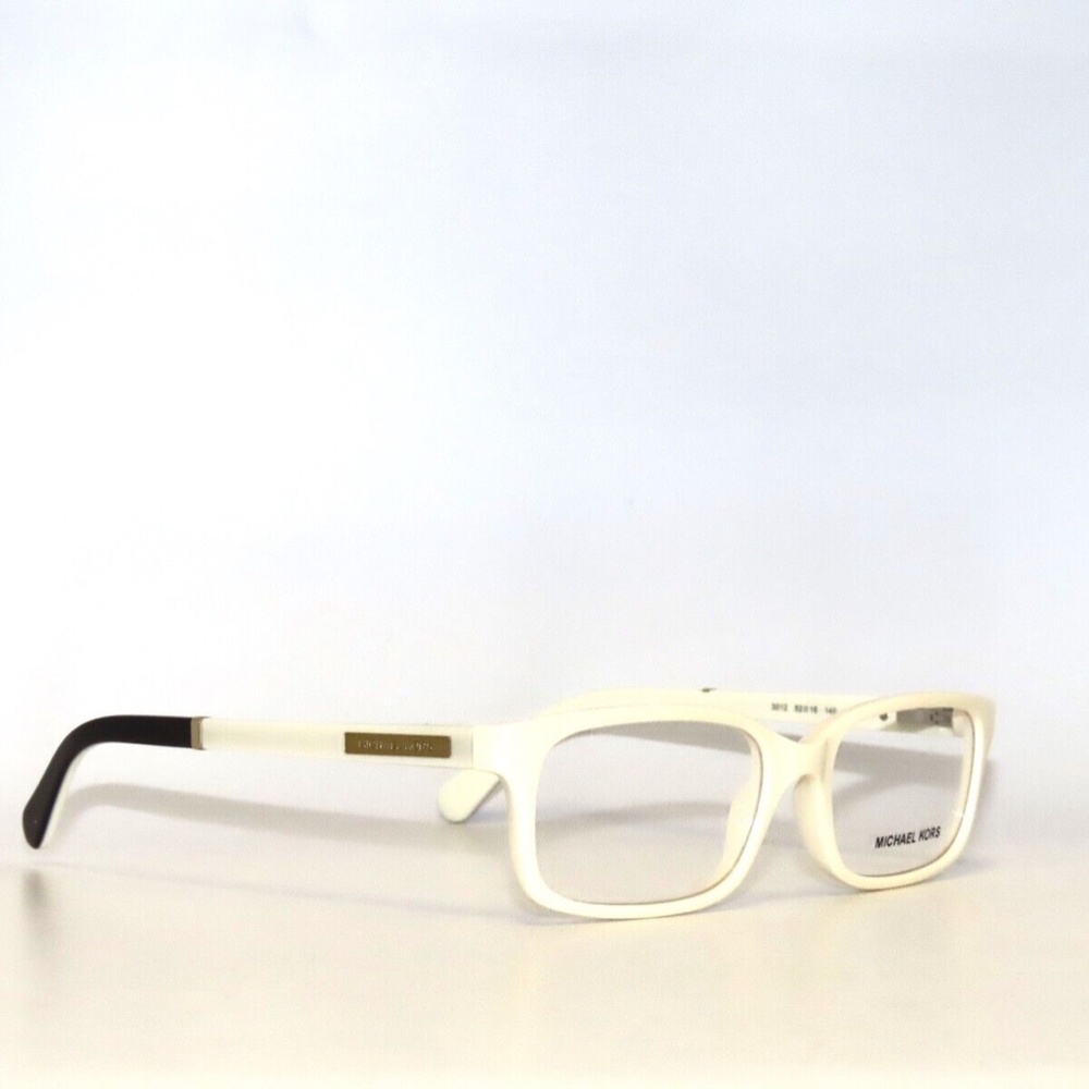 Michael Kors Medellin 8006 3012 52 White Eyeglasses MK8006 - Picture 3 of 5